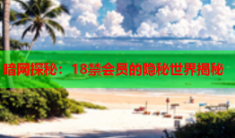 暗网探秘:18禁会员的隐秘世界揭秘