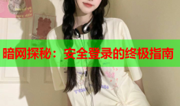 暗网探秘:安全登录的终极指南