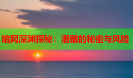 暗网深渊探秘:潜藏的秘密与风险