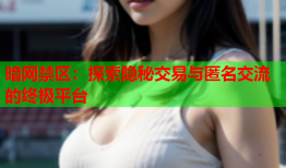 暗网禁区:探索隐秘交易与匿名交流的终极平台