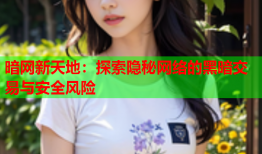 暗网新天地:探索隐秘网络的黑暗交易与安全风险