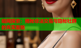暗网探索:揭秘非法交易与隐秘社群的真实面貌
