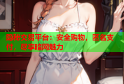 隐秘交易平台:安全购物,匿名支付,尽享暗网魅力