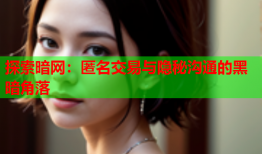 探索暗网:匿名交易与隐秘沟通的黑暗角落