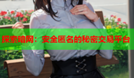 探索暗网:安全匿名的秘密交易平台
