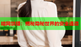 暗网禁播:揭秘隐秘世界的安全通道
