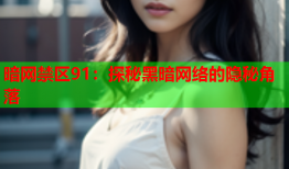 暗网禁区91:探秘黑暗网络的隐秘角落