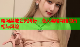 暗网禁地会员揭秘:潜入黑暗网络的真相与风险