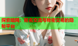 探索暗网:匿名交流与秘密交易的隐秘平台
