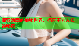 探索暗网的神秘世界,揭开不为人知的秘密