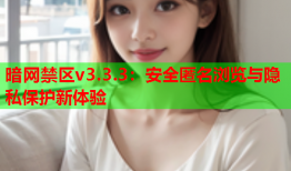 暗网禁区v3.3.3:安全匿名浏览与隐私保护新体验