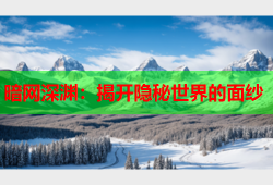暗网深渊:揭开隐秘世界的面纱