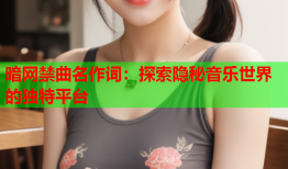 暗网禁曲名作词:探索隐秘音乐世界的独特平台