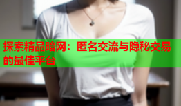 探索精品暗网:匿名交流与隐秘交易的最佳平台
