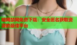 暗网禁网免费下载:安全匿名获取资源的最佳平台