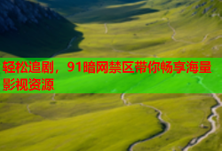 轻松追剧,91暗网禁区带你畅享海量影视资源