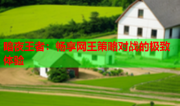 暗夜王者:畅享网王策略对战的极致体验