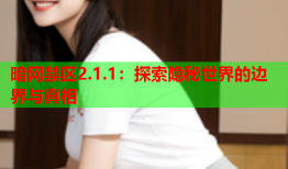 暗网禁区2.1.1:探索隐秘世界的边界与真相