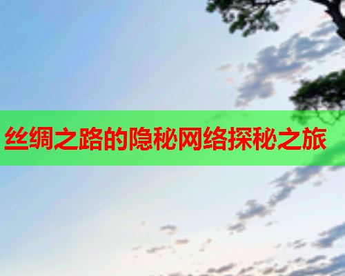 丝绸之路的隐秘网络探秘之旅 丝绸之路的隐秘网络探秘之旅