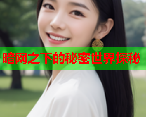 暗网之下的秘密世界探秘 暗网之下的秘密世界探秘