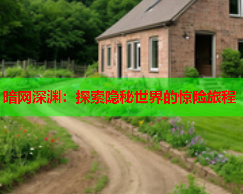 暗网深渊:探索隐秘世界的惊险旅程 暗网深渊:探索隐秘世界的惊险旅程