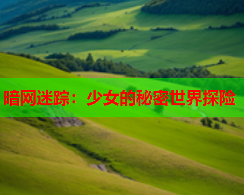 暗网迷踪:少女的秘密世界探险 暗网迷踪:少女的秘密世界探险
