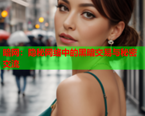 暗网:隐秘网络中的黑暗交易与秘密交流 暗网:隐秘网络中的黑暗交易与秘密交流