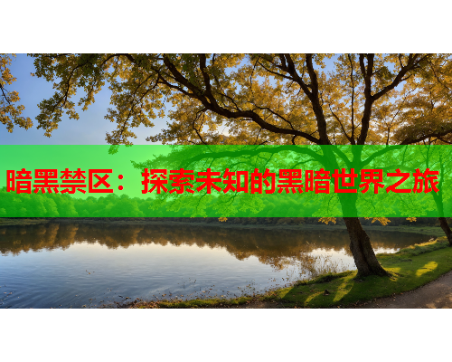 暗黑禁区:探索未知的黑暗世界之旅 暗黑禁区:探索未知的黑暗世界之旅