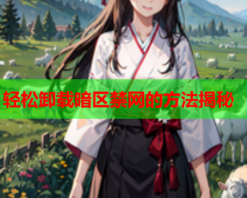轻松卸载暗区禁网的方法揭秘 轻松卸载暗区禁网的方法揭秘