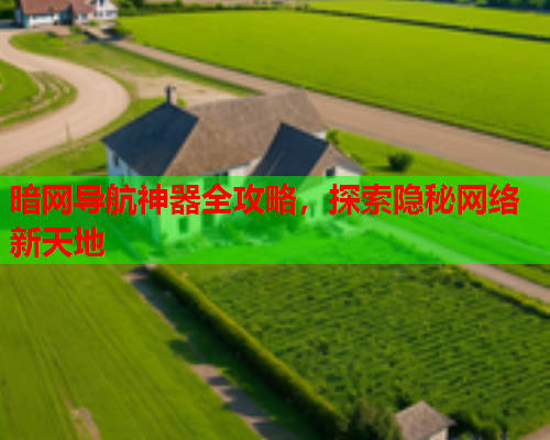 暗网导航神器全攻略,探索隐秘网络新天地 暗网导航神器全攻略,探索隐秘网络新天地