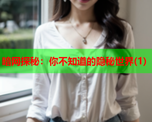 暗网探秘:你不知道的隐秘世界(1) 暗网探秘:你不知道的隐秘世界(1)