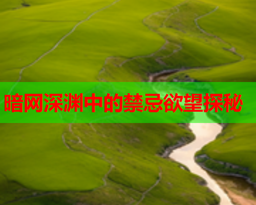 暗网深渊中的禁忌欲望探秘 暗网深渊中的禁忌欲望探秘