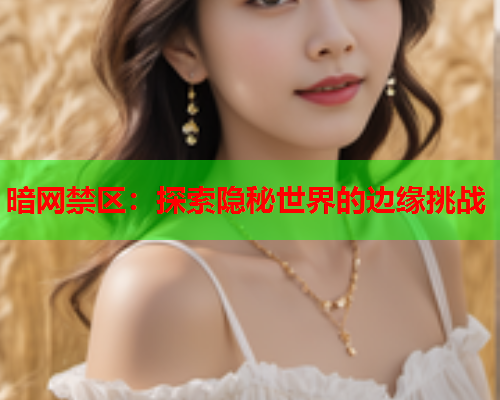暗网禁区:探索隐秘世界的边缘挑战 暗网禁区:探索隐秘世界的边缘挑战