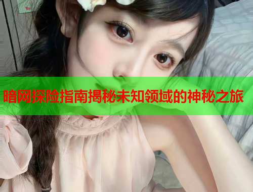 暗网探险指南揭秘未知领域的神秘之旅 暗网探险指南揭秘未知领域的神秘之旅