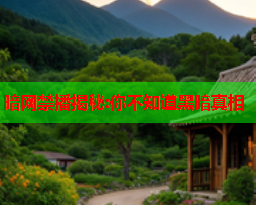暗网禁播揭秘:你不知道黑暗真相 暗网禁播揭秘:你不知道黑暗真相