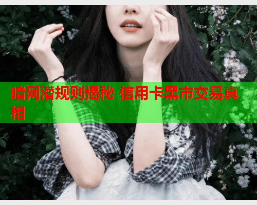 暗网潜规则揭秘 信用卡黑市交易真相 暗网潜规则揭秘 信用卡黑市交易真相