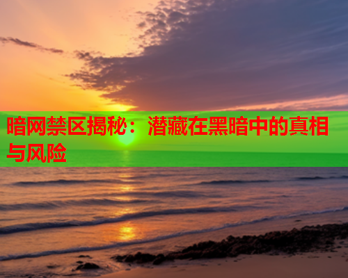 暗网禁区揭秘:潜藏在黑暗中的真相与风险 暗网禁区揭秘:潜藏在黑暗中的真相与风险