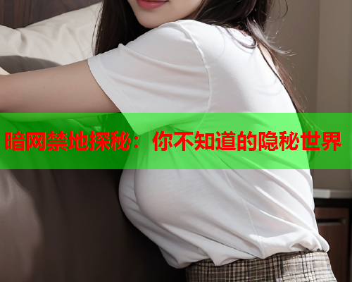 暗网禁地探秘:你不知道的隐秘世界 暗网禁地探秘:你不知道的隐秘世界