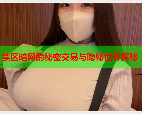 禁区暗网的秘密交易与隐秘世界探秘 禁区暗网的秘密交易与隐秘世界探秘