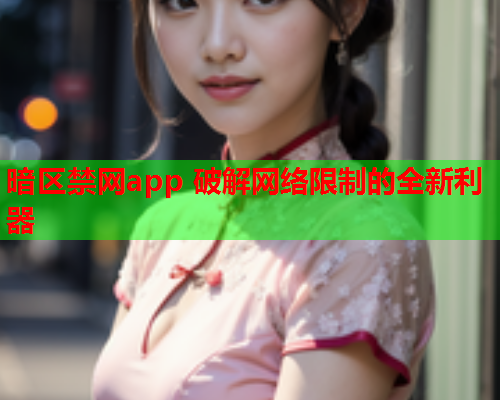 暗区禁网app 破解网络限制的全新利器 暗区禁网app 破解网络限制的全新利器