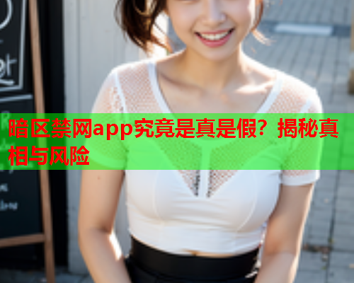 暗区禁网app究竟是真是假?揭秘真相与风险 暗区禁网app究竟是真是假?揭秘真相与风险