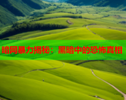 暗网暴力揭秘:黑暗中的恐怖真相 暗网暴力揭秘:黑暗中的恐怖真相