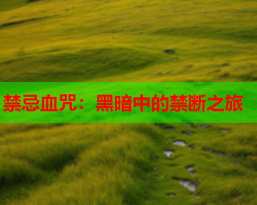 禁忌血咒:黑暗中的禁断之旅 禁忌血咒:黑暗中的禁断之旅