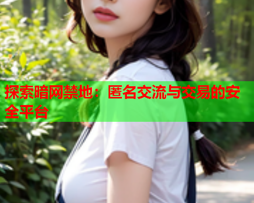 探索暗网禁地:匿名交流与交易的安全平台 探索暗网禁地:匿名交流与交易的安全平台