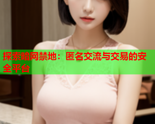探索暗网禁地:匿名交流与交易的安全平台 探索暗网禁地:匿名交流与交易的安全平台