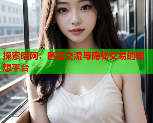 探索暗网:匿名交流与隐秘交易的理想平台 探索暗网:匿名交流与隐秘交易的理想平台