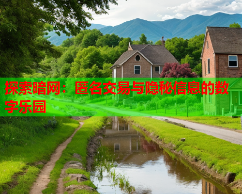 探索暗网:匿名交易与隐秘信息的数字乐园 探索暗网:匿名交易与隐秘信息的数字乐园