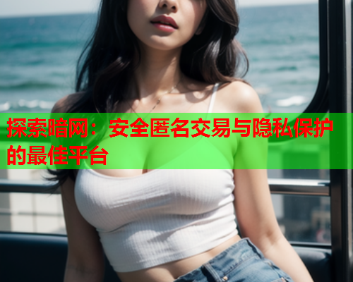 探索暗网:安全匿名交易与隐私保护的最佳平台 探索暗网:安全匿名交易与隐私保护的最佳平台