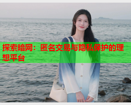 探索暗网:匿名交易与隐私保护的理想平台 探索暗网:匿名交易与隐私保护的理想平台