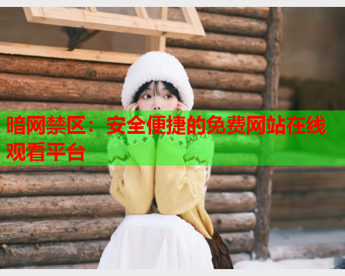 暗网禁区:安全便捷的免费网站在线观看平台 暗网禁区:安全便捷的免费网站在线观看平台